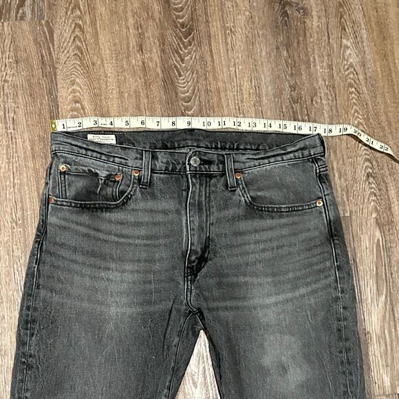 Levis lo ball gray black washed denim jeans 34x34 - Picture 5 of 9